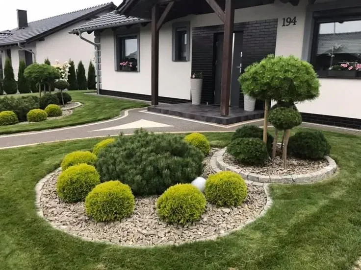 Bodrum'da Akdeniz Tarzı Villa Bahçesi